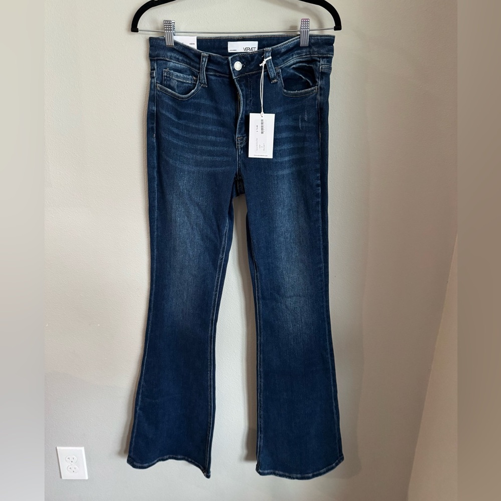 Vervet flare denim jeans